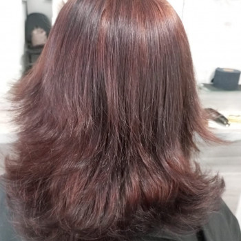 Укладання волося.
                    Перукар Хатидже Київ