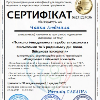 Людмила Чайка, Тернополь Фото - 1