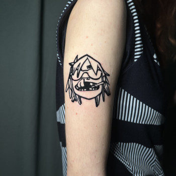 Тату на руці смішні, фото - Тату майстер Єлізавета Павліченко