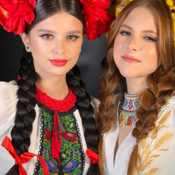 Макіяж в українському стилі, фото - Візажист Олена Цвик