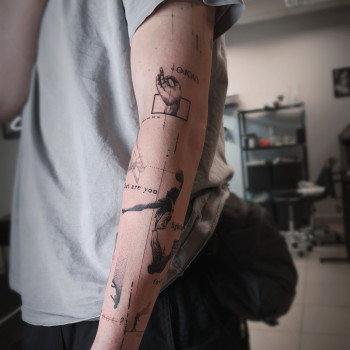 Фото из портфолио мастера Ірина Собко (тату мастер, Киев)