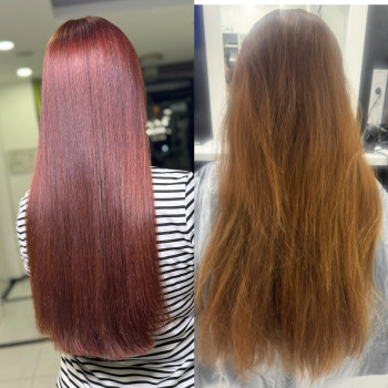 Фарбування з освітленням, шатуш
                    Салон красоты Fargo Киев