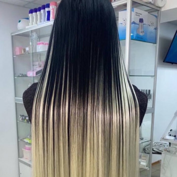 Нарощування волосся на капсули
 