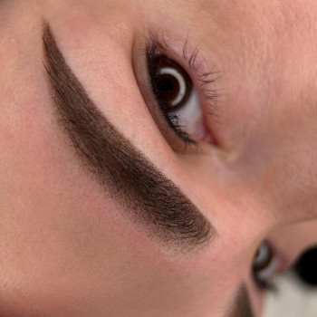 Пудрове напилення брів