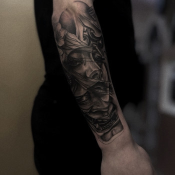 Тату для хлопців на руці передпліччі, фото - Тату майстер Наталия Дорогих