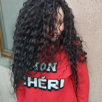 Локони на брейди. Одноразове вплітання