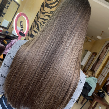 Фото після
Полірування волосся/ботокс/стрижка кінці