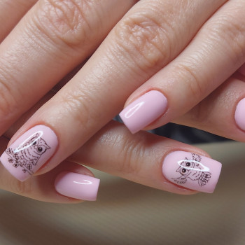 Нарощування нігтів гелем - 900 грн, корекція - 750 грн.    # стильний манікюр # наращивание ногтей К...