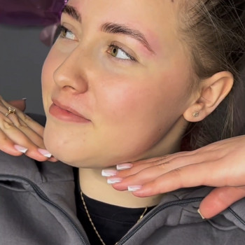 Ламінування брів+фарбування