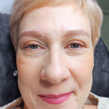 Эскиз - примерка карандашом