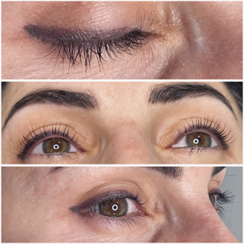 Длинные не послушные ресницы!? С ламинированием это не проблема. Данная процедура без окрашивания.