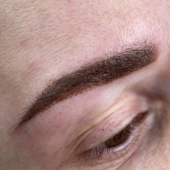 Перекрытие старого татуажа бровей
                    Мастер перманентного макияжа Ирина Киев