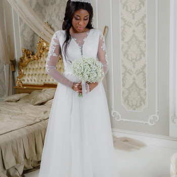 Ніжний образ нареченої