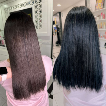 Складне фарбування в техніці з освітленням