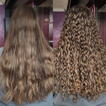 Химическая завивка
                    Парикмахер Елена Харьков