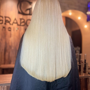 Итальянское наращивание на кератиновые капсулы
                    Салон красоты Студія волосся Тетяни Грабчак Киев