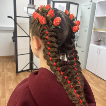 детская прическа