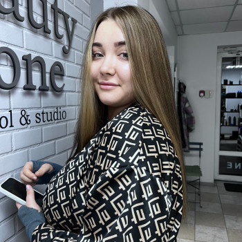 Після рельєфний блонд+контурінг