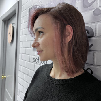 Після фарбування+кольоровий контурінг