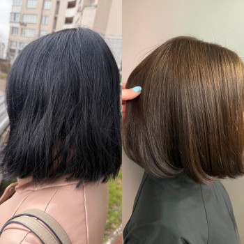 Вихід з чорного кольору
                    Салон красоты Hairmama Studio Киев