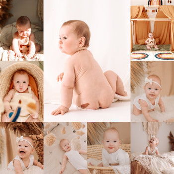 Фотосессия малышей 3-12 месяцев
                    Фотограф Вероника Одесса