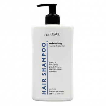 Зволожуючий шампунь для сухої шкіри голови MOISTURIZING NORMAL & DRY SKIN, 500 ml