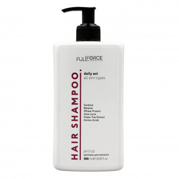 Шампунь для всіх типів шкіри DAILY ACT ALL SKIN TYPES, 500 ml