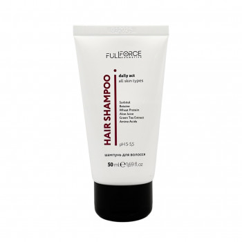 Шампунь для всіх типів шкіри DAILY ACT ALL SKIN TYPES, 50 ml