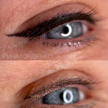 Татуаж глаз. Стрелка, стрелка с растушёвкой, межресничка
                    Майстер перманентного макіяжу Ирина Кропивницький