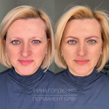 Перманент брів у пудровій техніці
                    Майстер перманентного макіяжу Ирина Кропивницький
