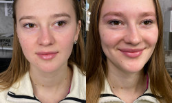 Освітлення брів до тону волосся Бровист Тетяна Ковель