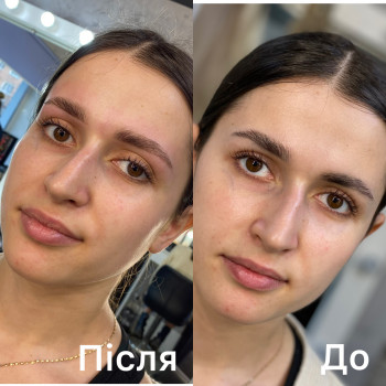 Освітлення брів до тону волосся
                    Бровист Тетяна Ковель