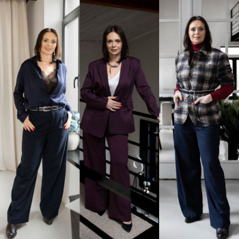 Стилизация делового зимнего гардероба