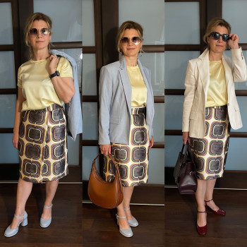 Стилизация делового летнего гардероба