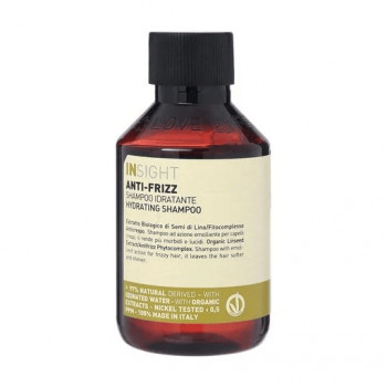 Шампунь зволожуючий для всіх типів волосся Insight Anti-Frizz 100 мл