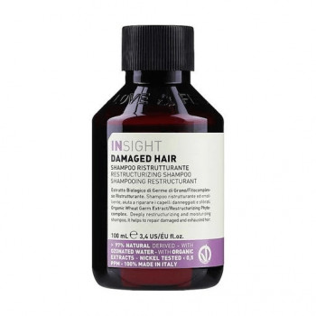 Відновлюючий шампунь для пошкодженого волосся Insight Damaged Hair Restructurizing Shampoo 100 мл