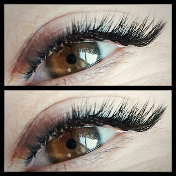 2д нарощення вій, вигин L

     