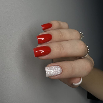 Красивый маникюр с принтами, фото - Ногтевая студия Женщины