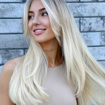 Стрижка с челкой, фото - Парикмахер Karina Uhryn