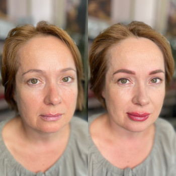 Перманентний макіяж всіх трьох зон