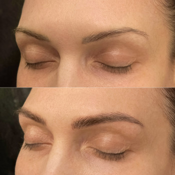 Волосковая техника перманентного макияжа бровей
                    Мастер перманентного макияжа Juli Киев