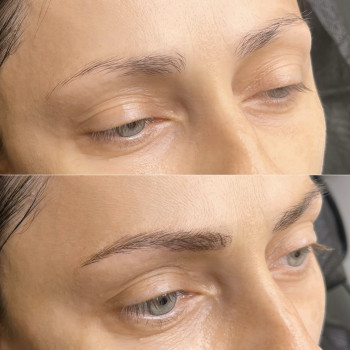 Волосковая техника перманентного макияжа бровей
                    Мастер перманентного макияжа Juli Киев