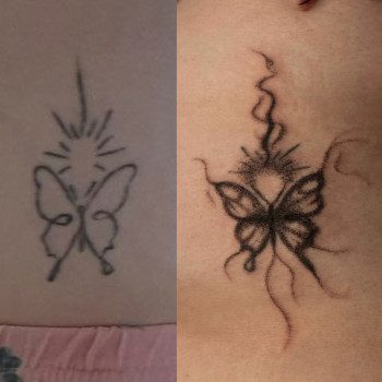 Перекрытие тату
                    Тату мастер Анна Киев