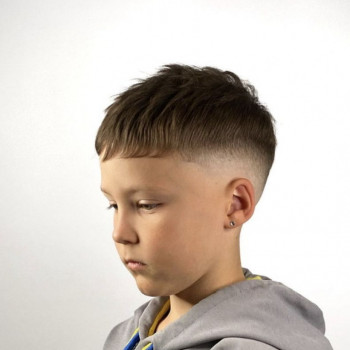 Стрижка кроп детская, фото - Салон красоты Charisma