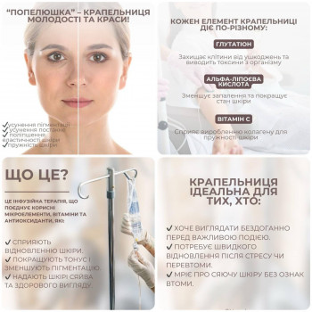 Крапельниця краси-ПОПЕЛЮШКА
                    Студия лазерной эпиляции Центр лазерної косметології Луцк