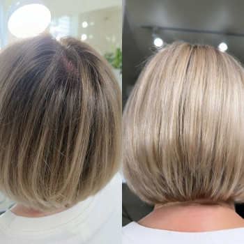 Мелірування Вуаль та стрижка