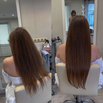 наращивание волос