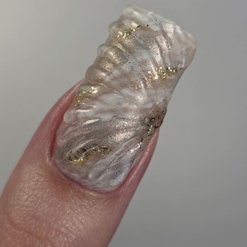 Текстурный маникюр, фото - Мастер маникюра Альона Землякова