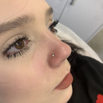 Пірсинг крила носа