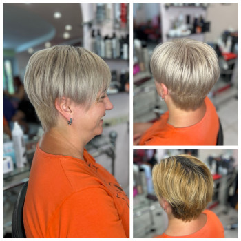 Блонд, тотал блонд, освітлення волосся.
                    Жіночий перукар  Запоріжжя